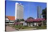 Medeka Square and Skyscrapers, Kuala Lumpur, Malaysia, Southeast Asia, Asia-Richard Cummins-Stretched Canvas