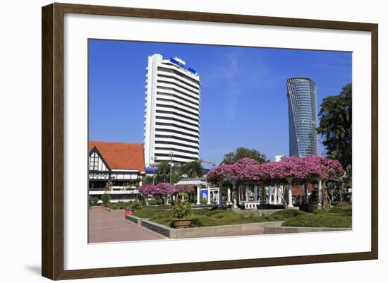 Medeka Square and Skyscrapers, Kuala Lumpur, Malaysia, Southeast Asia, Asia-Richard Cummins-Framed Photographic Print