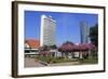 Medeka Square and Skyscrapers, Kuala Lumpur, Malaysia, Southeast Asia, Asia-Richard Cummins-Framed Photographic Print