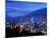 Medellin, Colombia, Elevated View of Downtown Medellin, Aburra Valley Surrounded by the Andes Mount-John Coletti-Mounted Photographic Print