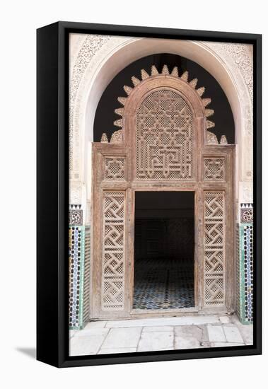 Medersa Ali Ben Youssef (Madrasa Bin Yousuf), Medina, Marrakesh, Morocco-Stephen Studd-Framed Stretched Canvas