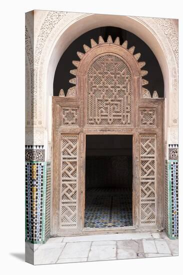 Medersa Ali Ben Youssef (Madrasa Bin Yousuf), Medina, Marrakesh, Morocco-Stephen Studd-Stretched Canvas