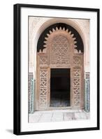 Medersa Ali Ben Youssef (Madrasa Bin Yousuf), Medina, Marrakesh, Morocco-Stephen Studd-Framed Photographic Print