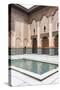 Medersa Ben Youssef Central Courtyard-Matthew Williams-Ellis-Stretched Canvas