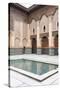 Medersa Ben Youssef Central Courtyard-Matthew Williams-Ellis-Stretched Canvas