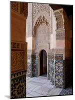 Medersa Ben Youssef, Medina, Marrakesh, Morroco-De Mann Jean-Pierre-Mounted Photographic Print