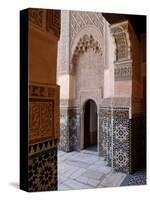 Medersa Ben Youssef, Medina, Marrakesh, Morroco-De Mann Jean-Pierre-Stretched Canvas