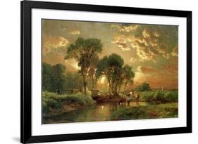 Medfield, Massachusetts-George Inness-Framed Giclee Print