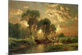 Medfield, Massachusetts-George Inness-Mounted Giclee Print