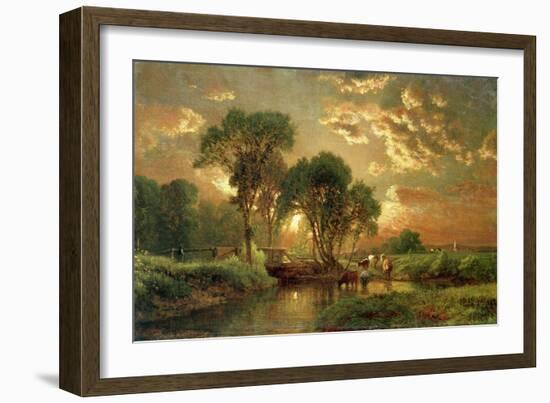 Medfield, Massachusetts-George Inness-Framed Giclee Print