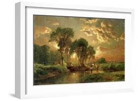 Medfield, Massachusetts-George Inness-Framed Giclee Print