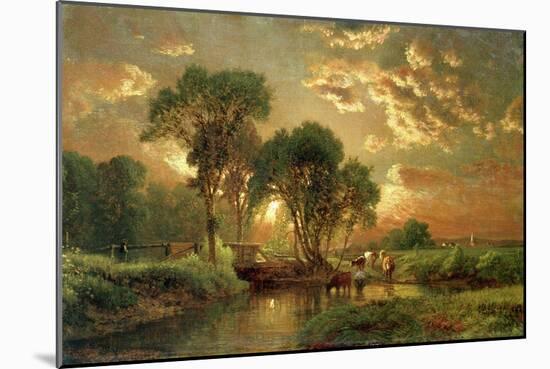 Medfield, Massachusetts-George Inness-Mounted Giclee Print