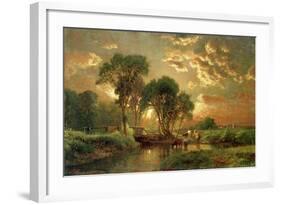 Medfield, Massachusetts-George Inness-Framed Giclee Print