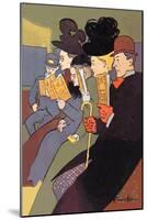 Media, 1897-Edward Penfield-Mounted Art Print