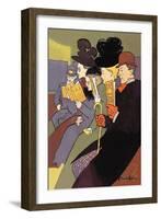 Media, 1897-Edward Penfield-Framed Art Print