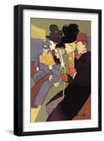 Media, 1897-Edward Penfield-Framed Art Print