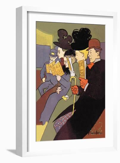 Media, 1897-Edward Penfield-Framed Art Print