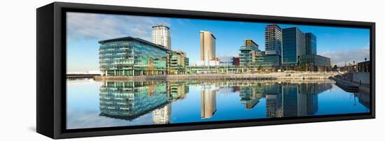 Media City at Salford Quays, Greater Manchester, England 2012-null-Framed Stretched Canvas