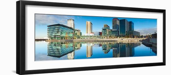 Media City at Salford Quays, Greater Manchester, England 2012-null-Framed Photographic Print