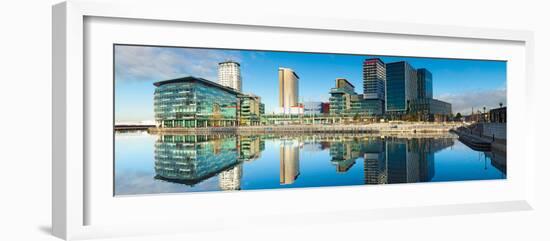 Media City at Salford Quays, Greater Manchester, England 2012-null-Framed Photographic Print