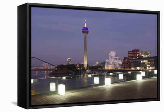 Media Harbour (Medienhafen)-Markus Lange-Framed Stretched Canvas