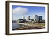 Mediacityuk, the BBC Headquarters on the Banks of the Manchester Ship Canal in Salford and Trafford-Alex Robinson-Framed Photographic Print