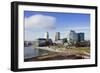 Mediacityuk, the BBC Headquarters on the Banks of the Manchester Ship Canal in Salford and Trafford-Alex Robinson-Framed Photographic Print