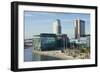 Mediacityuk, the BBC Headquarters on the Banks of the Manchester Ship Canal in Salford and Trafford-Alex Robinson-Framed Photographic Print