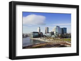 Mediacityuk, the BBC Headquarters on the Banks of the Manchester Ship Canal in Salford and Trafford-Alex Robinson-Framed Photographic Print