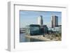 Mediacityuk, the BBC Headquarters on the Banks of the Manchester Ship Canal in Salford and Trafford-Alex Robinson-Framed Photographic Print