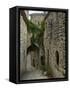 Mediaeval Alley in the Village of Lacoste, Provence, France-Philippe Clement-Framed Stretched Canvas