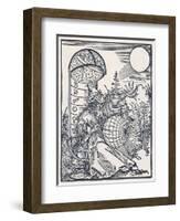 Mediaeval Astronomer-Albrecht Dürer-Framed Art Print