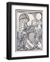 Mediaeval Astronomer-Albrecht Dürer-Framed Art Print