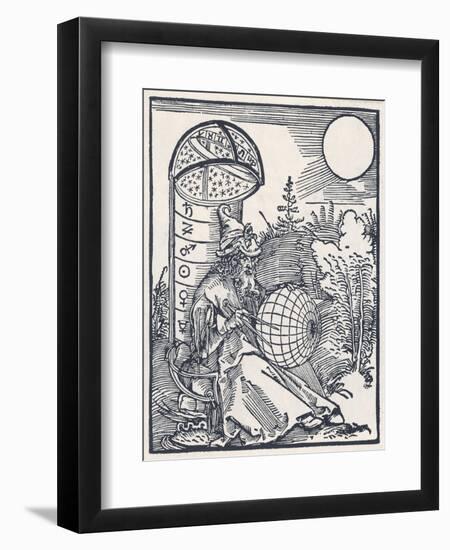 Mediaeval Astronomer-Albrecht Dürer-Framed Art Print