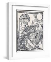 Mediaeval Astronomer-Albrecht Dürer-Framed Art Print