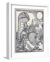 Mediaeval Astronomer-Albrecht Dürer-Framed Art Print