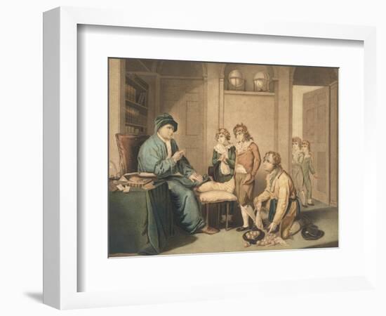 Medical, Ailments, Gout-WR Bigg-Framed Art Print