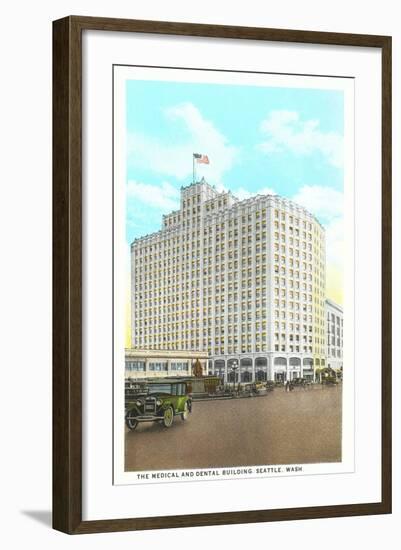 Medical and Dental Building, Seattle-null-Framed Art Print