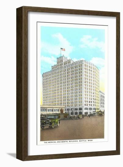 Medical and Dental Building, Seattle-null-Framed Art Print