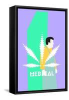 Medical Cannabis-null-Framed Stretched Canvas