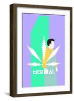 Medical Cannabis-null-Framed Art Print