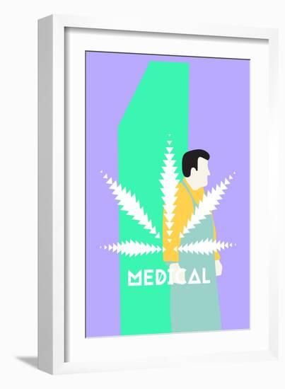 Medical Cannabis-null-Framed Art Print