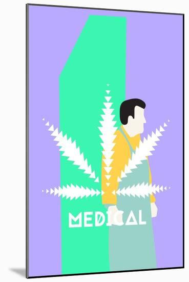 Medical Cannabis-null-Mounted Art Print
