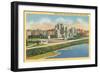 Medical Center, Henry Hudson Parkway, New York City-null-Framed Art Print