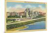 Medical Center, Henry Hudson Parkway, New York City-null-Mounted Premium Giclee Print