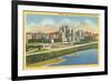 Medical Center, Henry Hudson Parkway, New York City-null-Framed Art Print