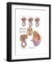 Medical Chart Showing the Signs and Symptoms of Kidney Cancer-null-Framed Art Print