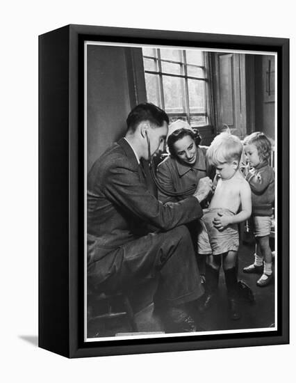 Medical Examination 1940-null-Framed Stretched Canvas