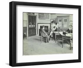 Medical Examination, Holland Street School, London, 1911-null-Framed Photographic Print