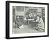 Medical Examination of a Boy, Holland Street School, London, 1911-null-Framed Photographic Print